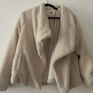 Cream Teddy Coat